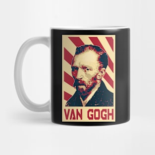 Van Gogh Retro Mug